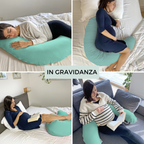 BabyMonkey® Voedingskussen Mintgroen